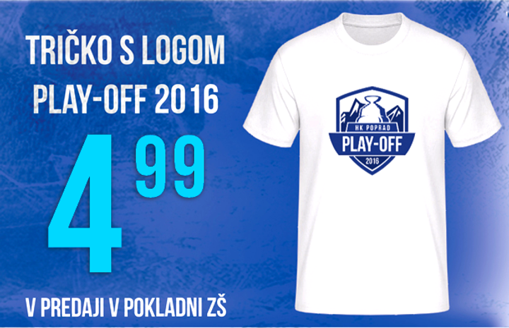 Tričko play-off 2016 už v predaji!